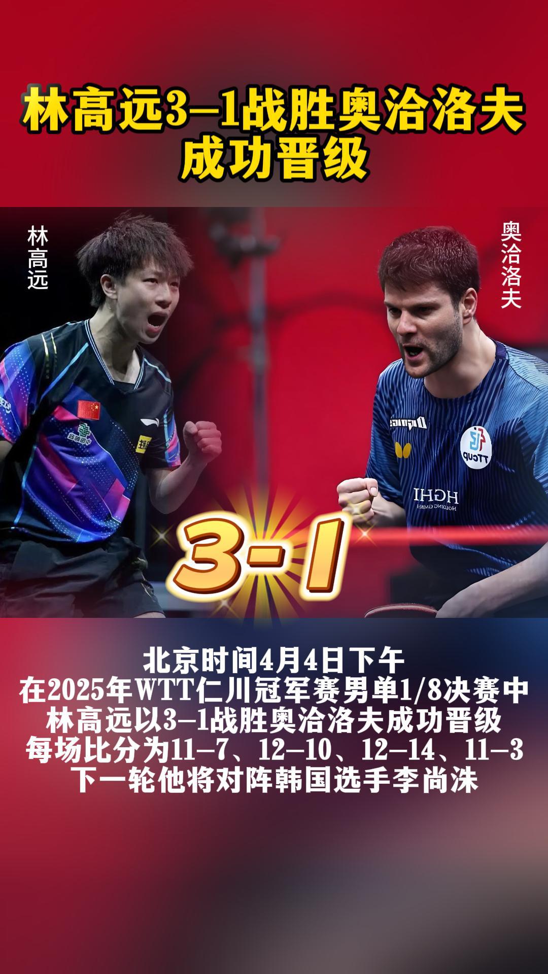 比利时乒乓球队险胜日本乒乓球队，奥恰洛夫绝境逆转的简单介绍